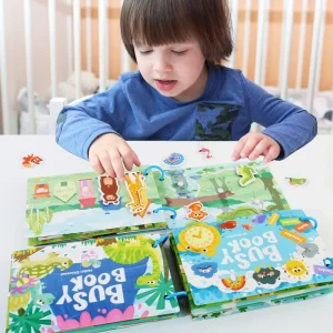 Montessori Baby Busy Book My First Quiet Book